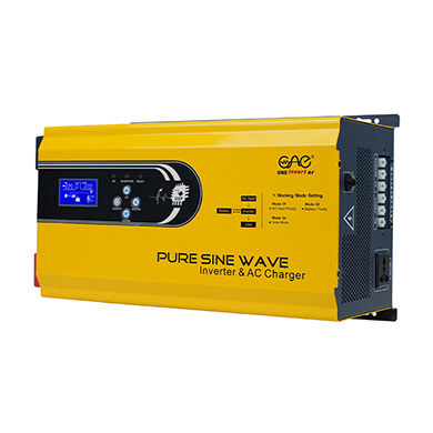 Pure Sine Wave Inverter with AC Charger (GI)